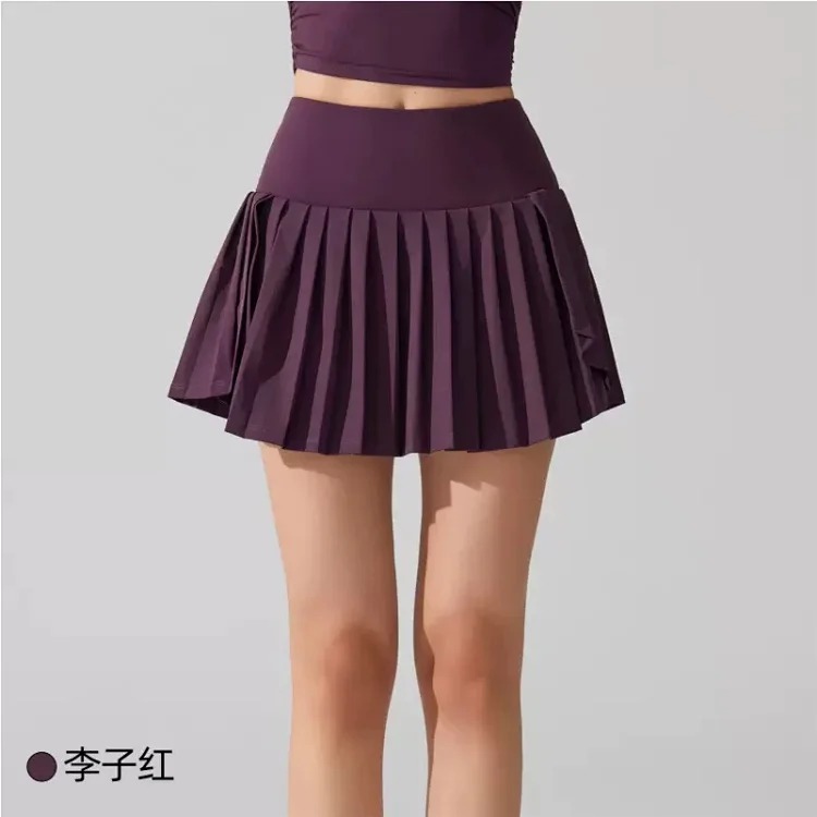 Alo sports short skirt for women outdoor anti-exposure pleated half-length fitness running badminton golf tennis skirt streetwear outfit product