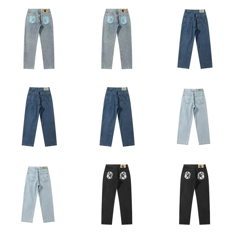 Billionaire Boys Club straight leg jeans pants for men streetwear outfit product