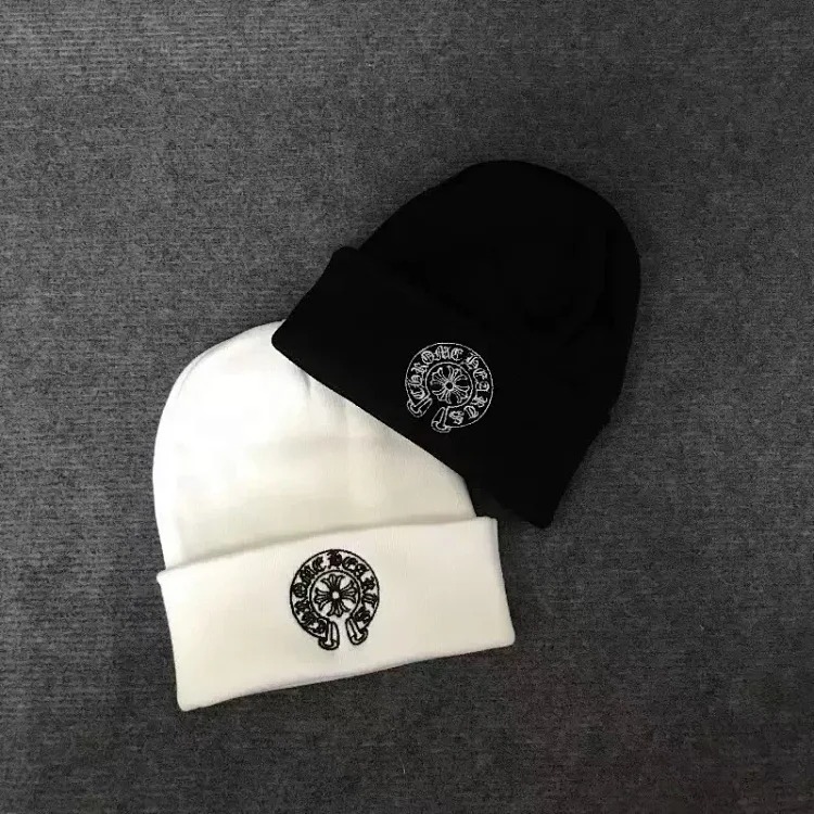 Chrome Hearts The maker's new Croix heart hat knitted beanie woolen hat cold hat for men and women same style couple style streetwear outfit product