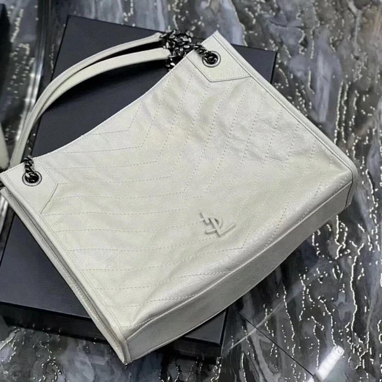 Diy Yangshulin bag women's 2025 new commuter tote bag large capacity single shoulder crossbody portable chain bag streetwear outfit product