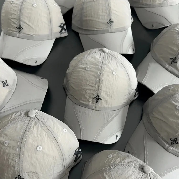 Future Storm Cross Quick-drying Baseball Cap Women's Sun Protection Cap Women's Summer Letter Embroidery Lightweight Quick-Drying Cap Peaked Hat Cover streetwear outfit product