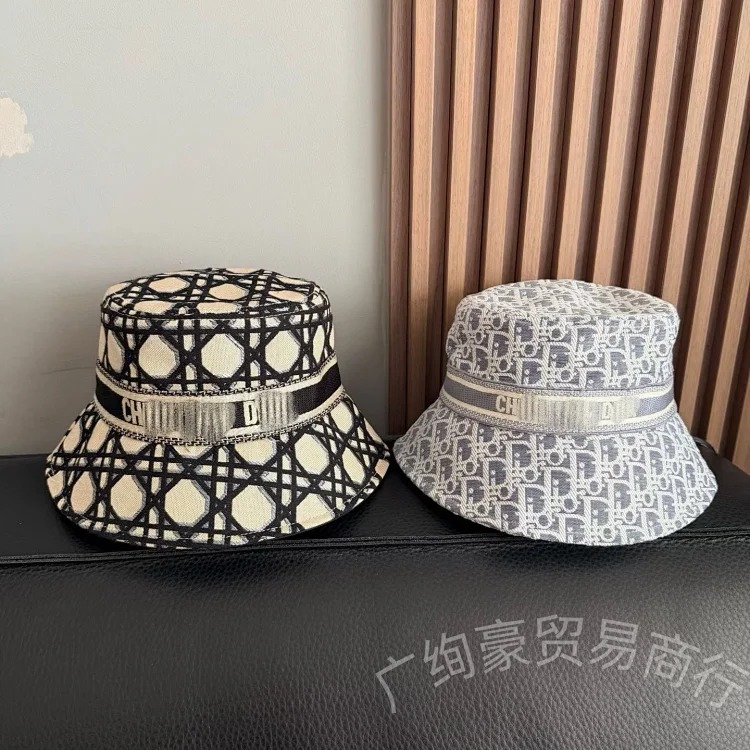 Gucci D family fisherman hat letter webbing internet celebrity same style European and American big brand popular basin hat outdoor sun hat for women streetwear outfit product