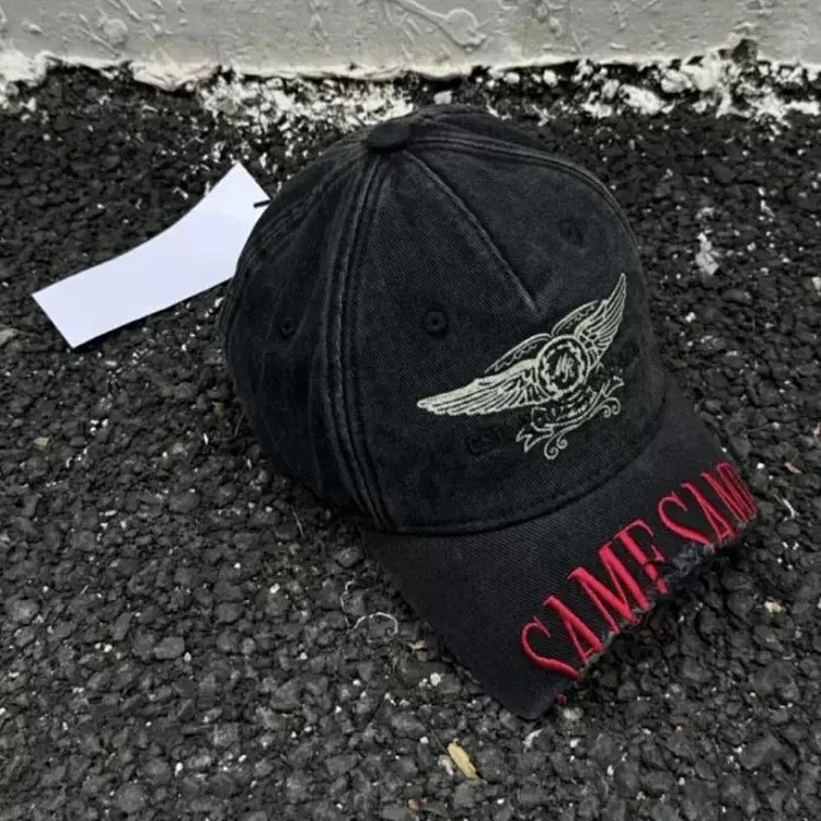 High Martine Rose FW24 washed embroidery process American ins style casual men's and women's peaked cap streetwear outfit product