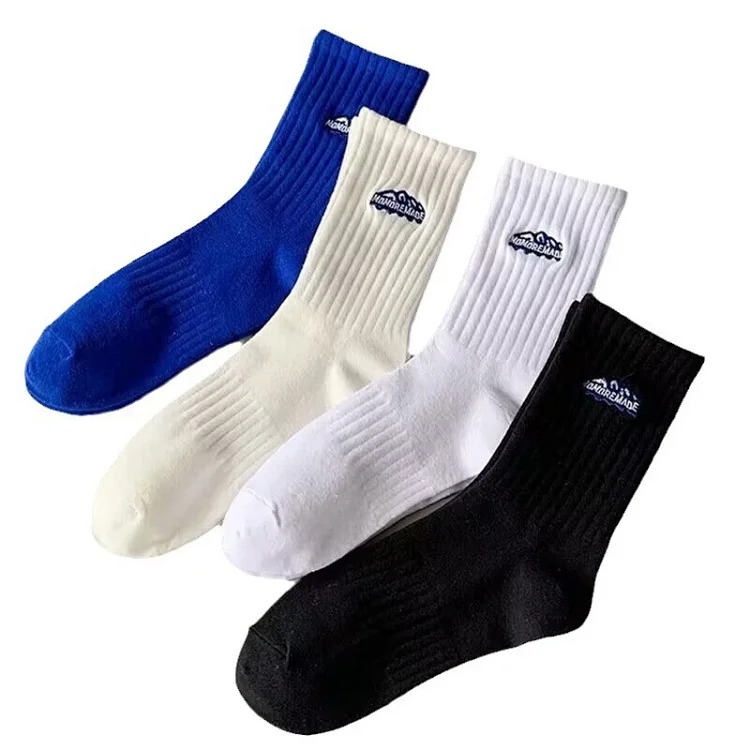 Human Made Mid-Calf Pure Cotton Trendy Sports Socks streetwear outfit product