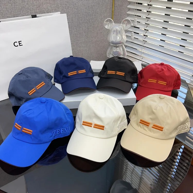 Italian ZENA peaked hat spring and summer thin fashion sunshade beach men and women street shooting dome trendy brand flat top streetwear outfit product