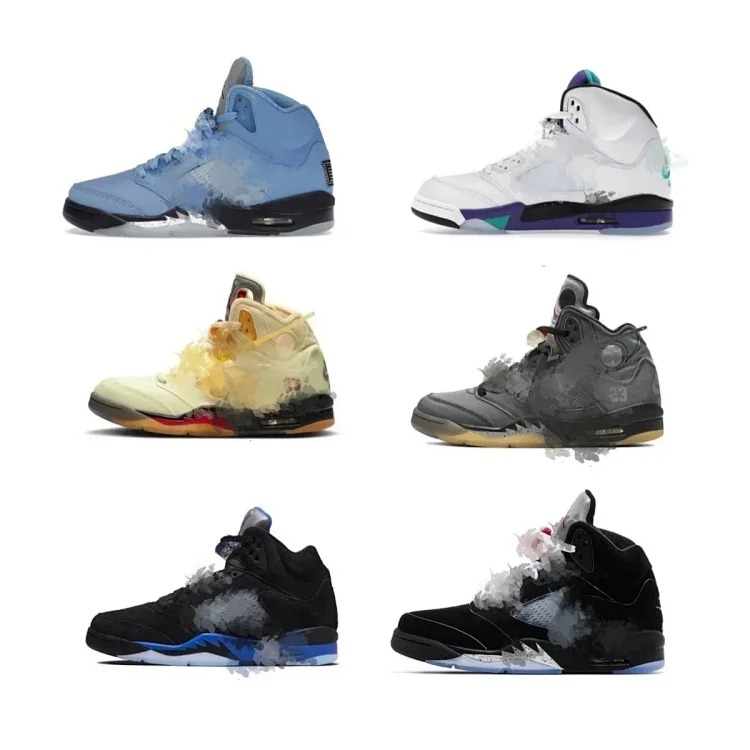 Jordan AJ5 OW joint basketball shoes streetwear outfit product