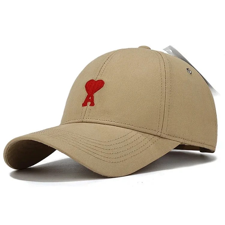 Love Hard Top Baseball Cap Versatile Peaked Hat streetwear outfit product
