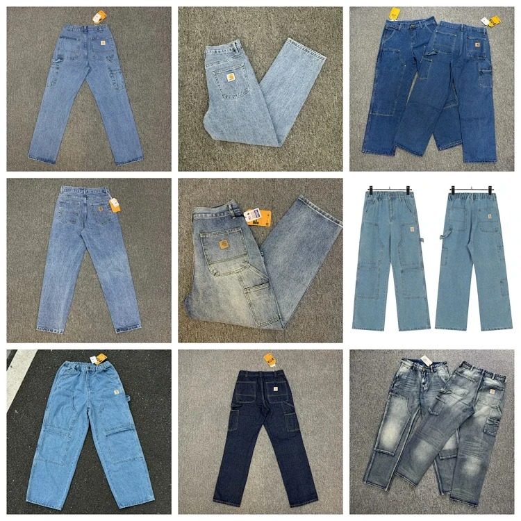 Lumberjack Japanese work style jeans loose straight high street made ca streetwear outfit product