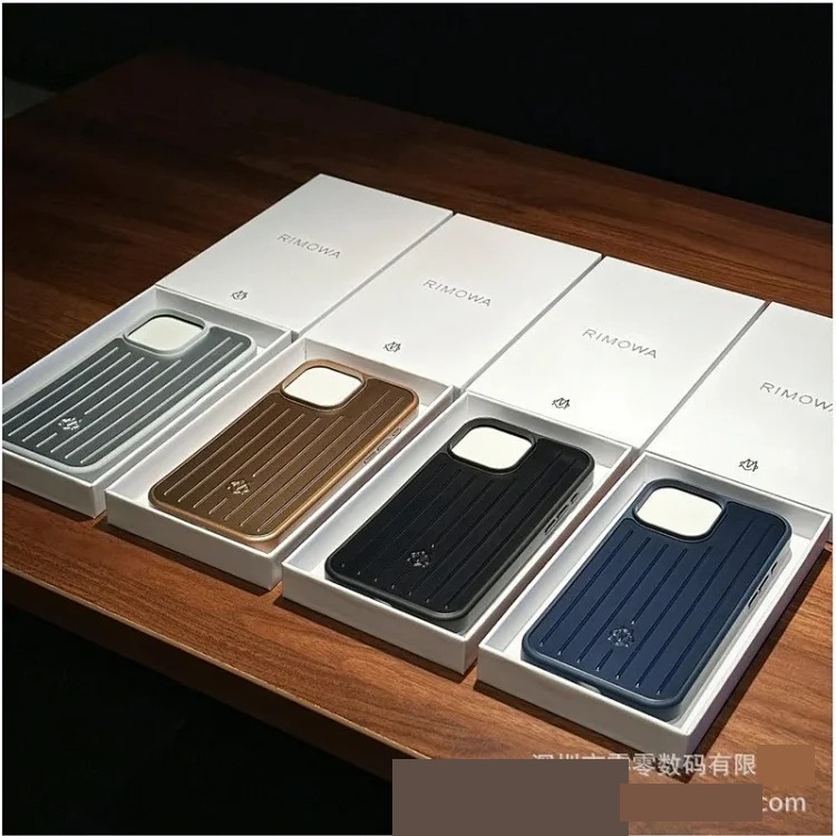 New aluminum alloy Apple/black suitcase all-inclusive mobile phone case suitable for i Phone17/16/15/14 metal streetwear outfit product