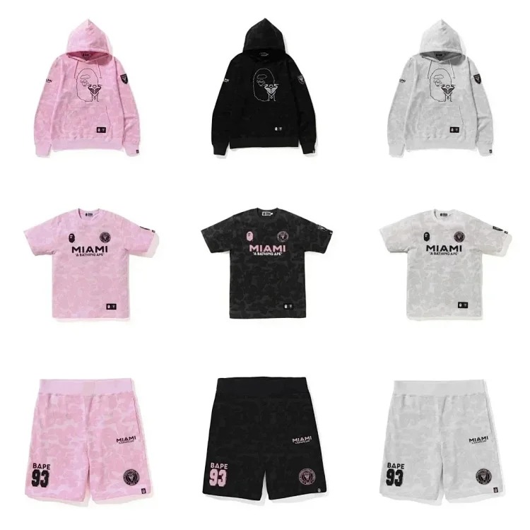 OG1 embroidered armband couple short-sleeved shirt + shorts streetwear outfit product