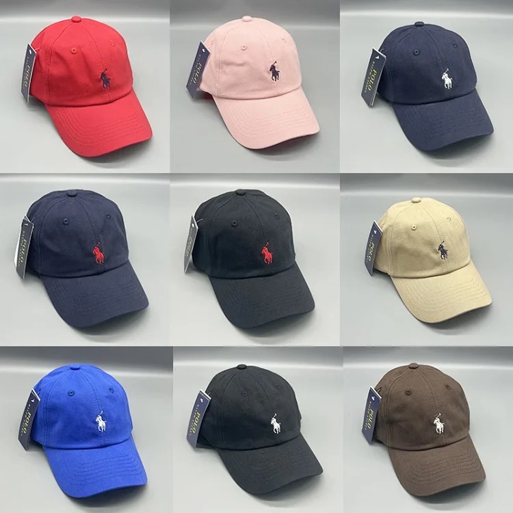 Ralph Lauren small label baseball caps for men and women P0l0 caps streetwear outfit product