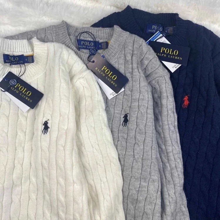 Ralph Lauren sweater, Ralph crew neck , pony streetwear outfit product