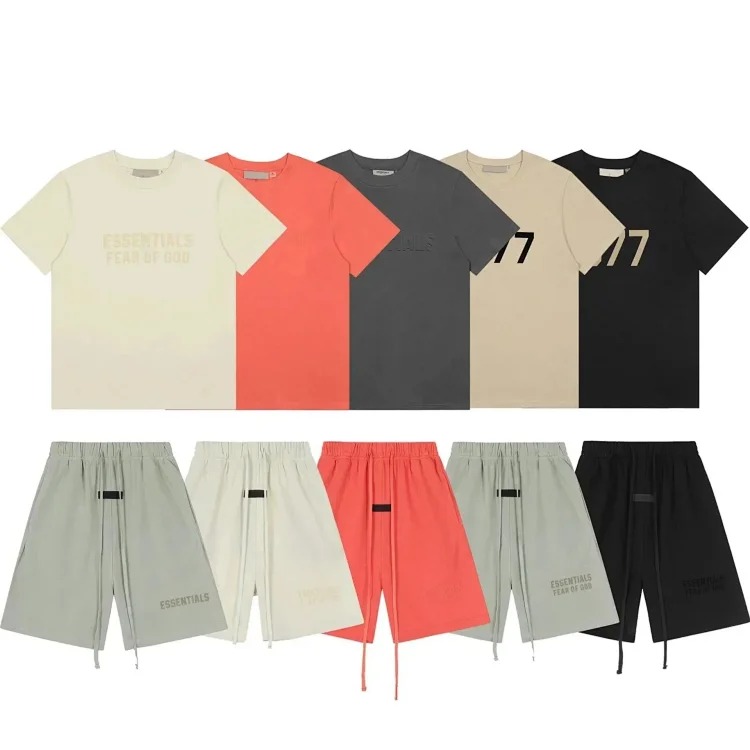 Summer short-sleeved T-shirt series for men and women streetwear outfit product