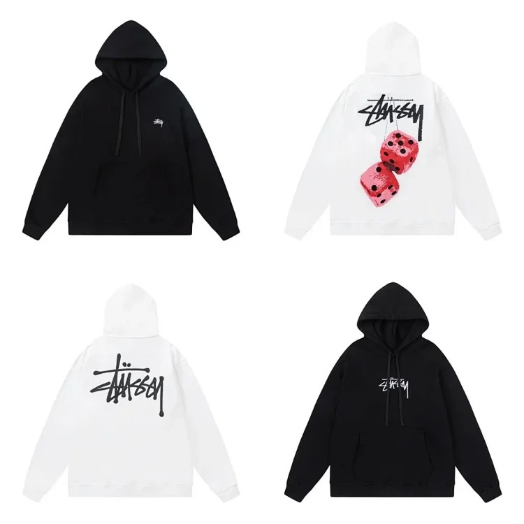 Versatile hooded sweatshirt 030 streetwear outfit product