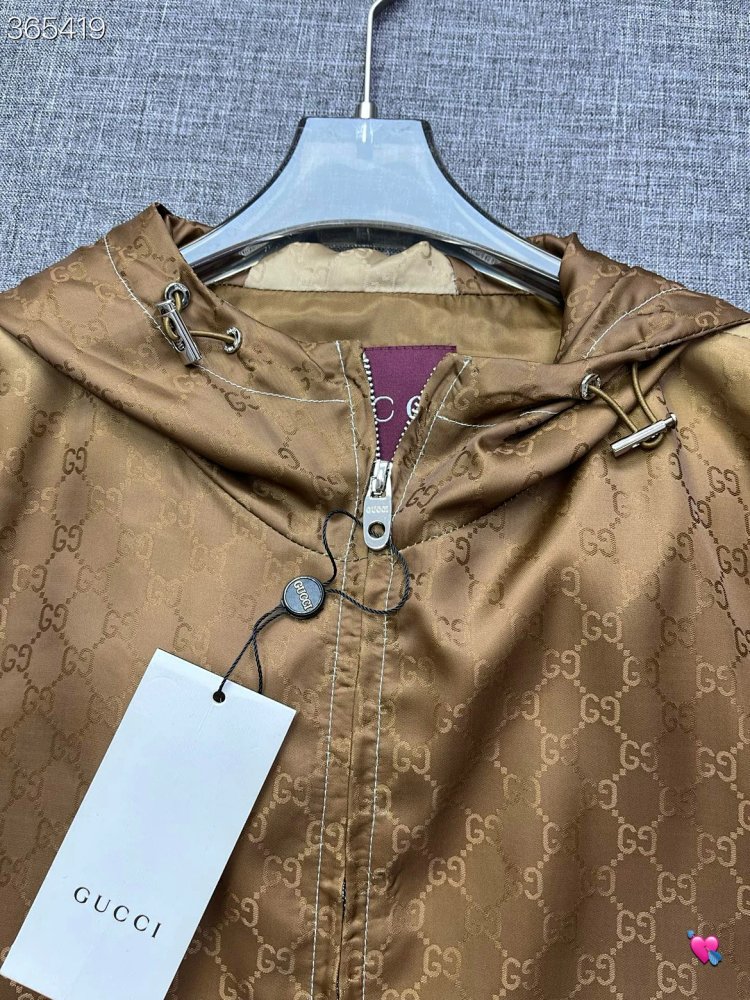 GUCCI 2026 new men's fashionable casual hooded jacket jacket | Outfitreps Spreadsheet
