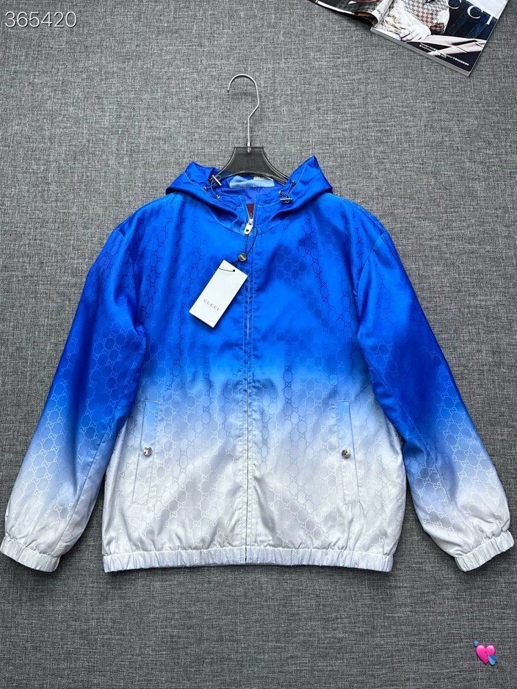 GUCCI 2026 new men's fashionable casual hooded jacket jacket