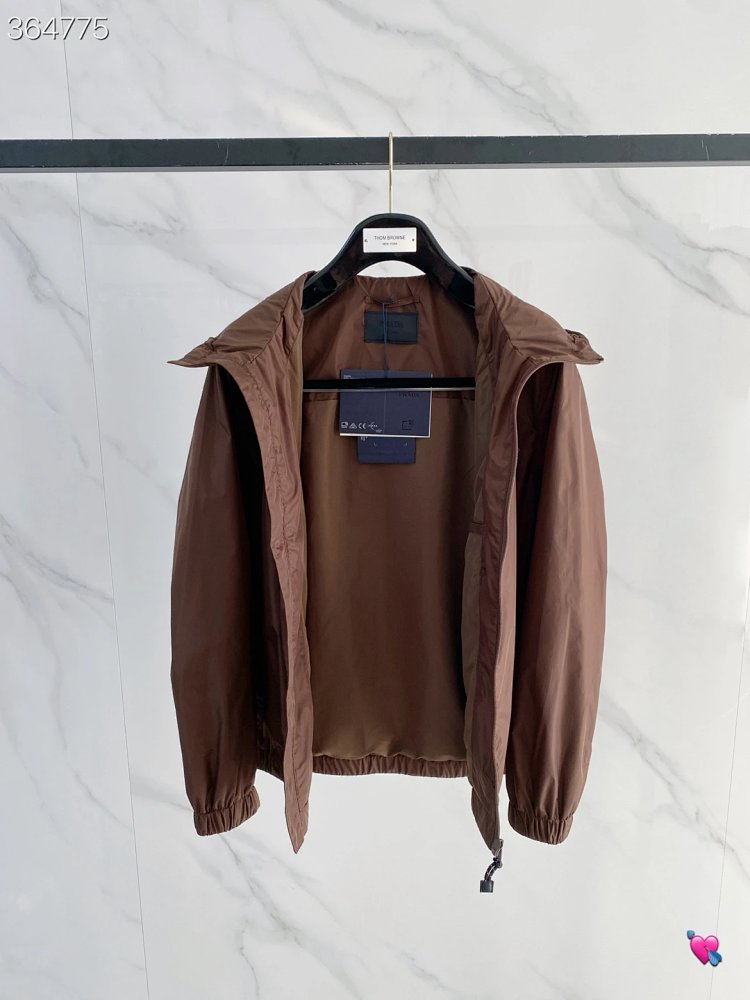 Prada 2026 Spring/Summer New Men's Fashion Hooded Casual Jacket | Outfitreps Spreadsheet