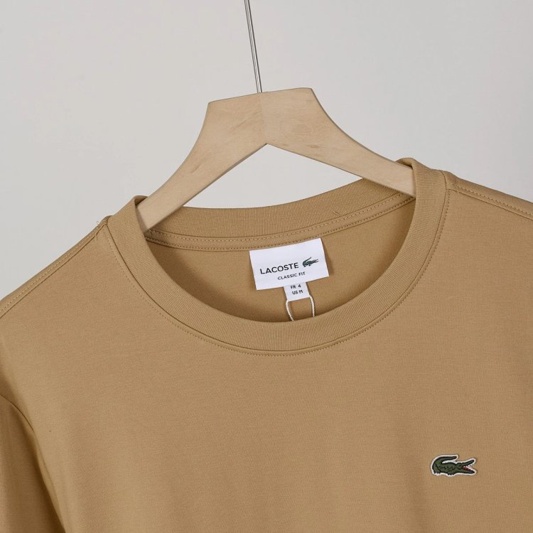 LACOSTE French crocodile men's pure cotton round neck long sleeved T-shirt TH7307 | Outfitreps Spreadsheet