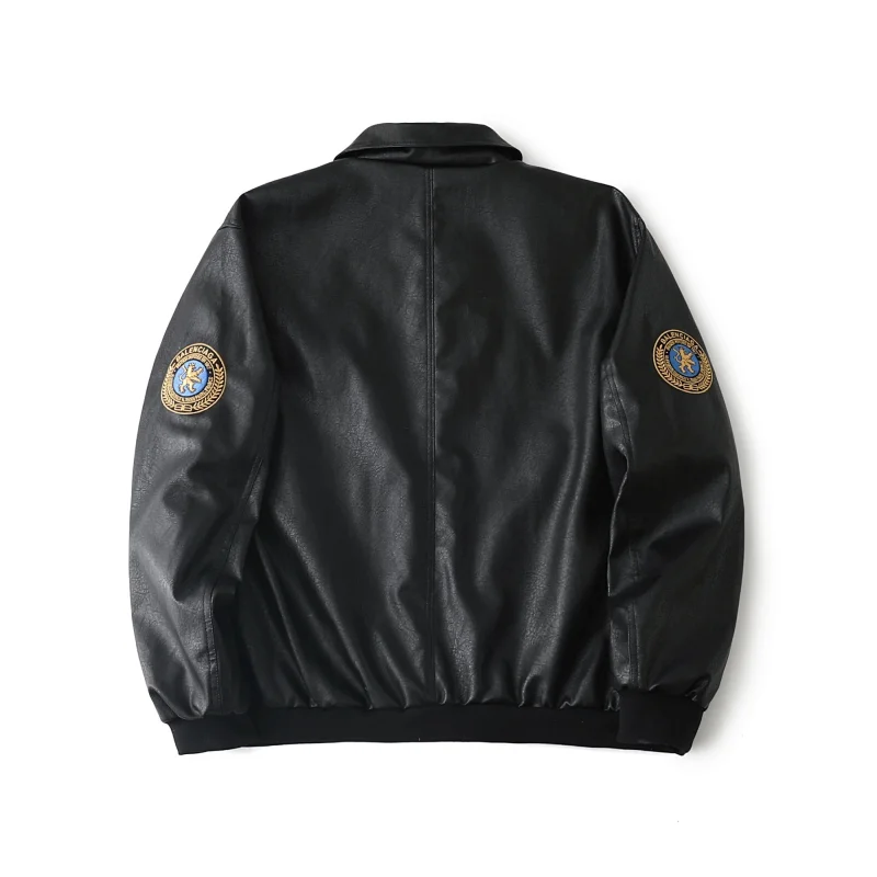 Balenciaga Simulated PU leather jacket with loose fit | Outfitreps Spreadsheet