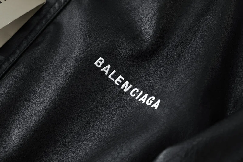 Balenciaga Simulated PU leather jacket with loose fit | Outfitreps Spreadsheet