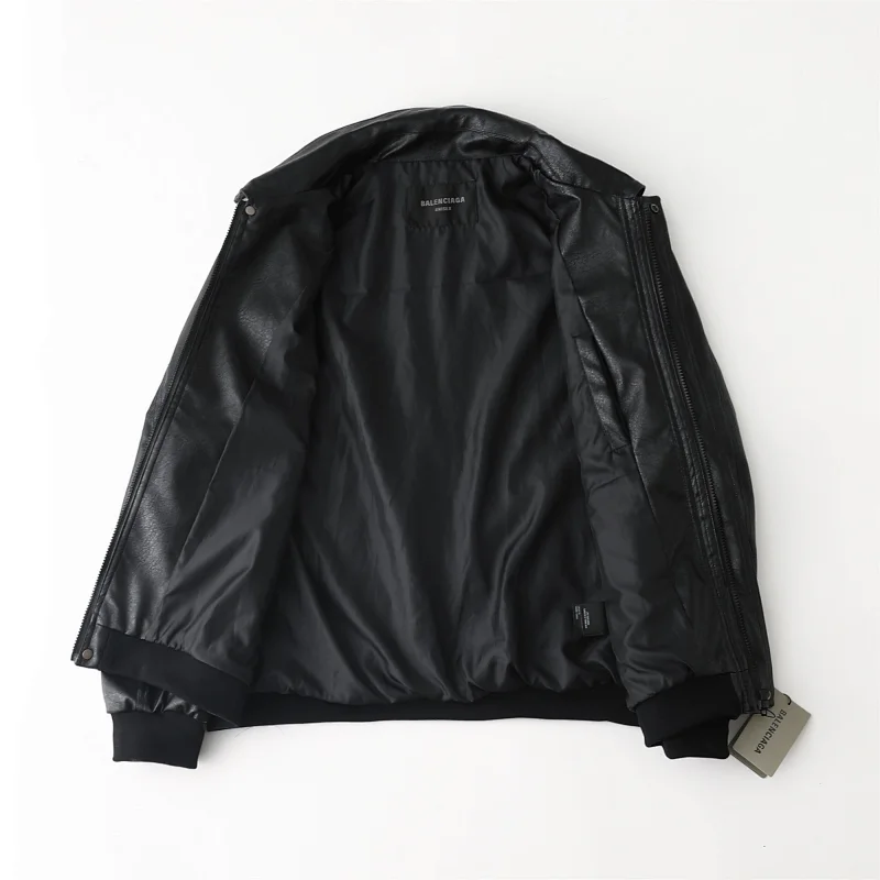 Balenciaga Simulated PU leather jacket with loose fit | Outfitreps Spreadsheet