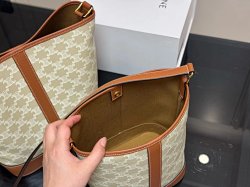 Celine Bucket bag, new women's bag, Triumphal Arch bucket bag, leather tote bag, women's diagona | Outfitreps Spreadsheet