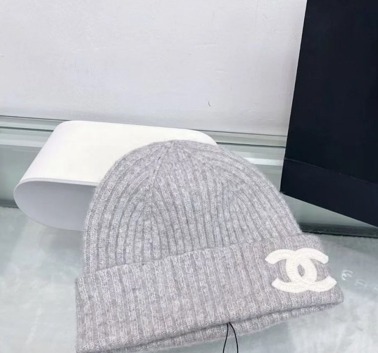 Chanel Knitted Knitted Knitted Wool Hat for Men and Women, Light Luxury Cold Hat | Outfitreps Spreadsheet