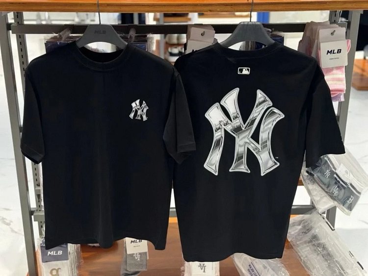MLBLight luxury short sleeved t-shirt men's round neck half sleeved top unisex | Outfitreps Spreadsheet