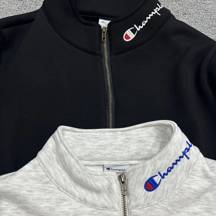 Champion plus velvet hoodie with Kirin arm embroidered logo for both men and women, casual long | Outfitreps Spreadsheet