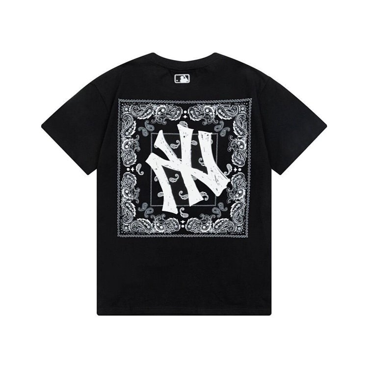 MLBLight luxury short sleeved t-shirt men's round neck half sleeved top unisex | Outfitreps Spreadsheet