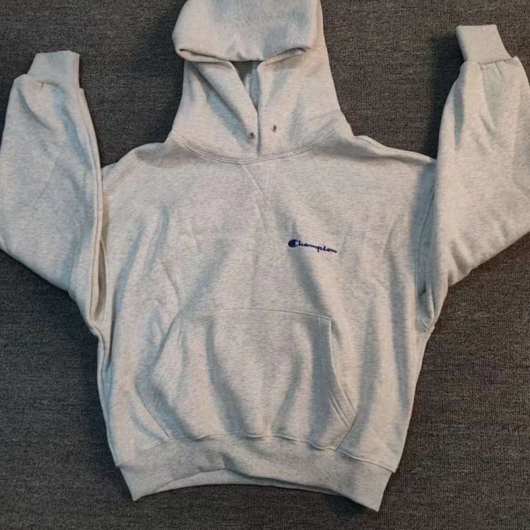 Champion 90s basic fleece sweatshirt jacket long sleeved perfect short wide boxy version ultimat | Outfitreps Spreadsheet