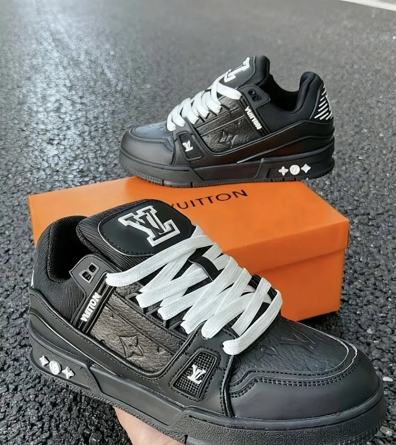 Louis Vuitton Men's shoes, board shoes, trendy shoes, thick soled shoes, low cut casual shoes fo | Outfitreps Spreadsheet