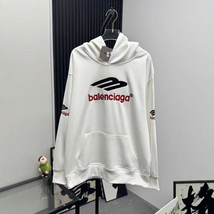 Balenciaga hooded sweatshirt, light luxury jacket, unisex top, long sleeved | Outfitreps Spreadsheet