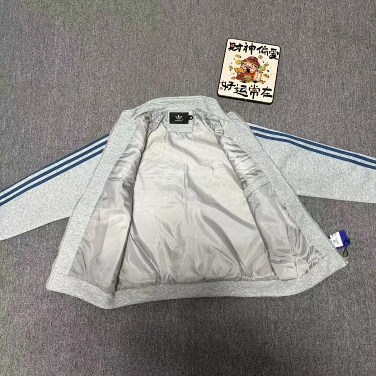 Adidas Three Leaf Clover Spring New Coat Stand up Collar Casual Embroidery Men's and Women's Ver | Outfitreps Spreadsheet