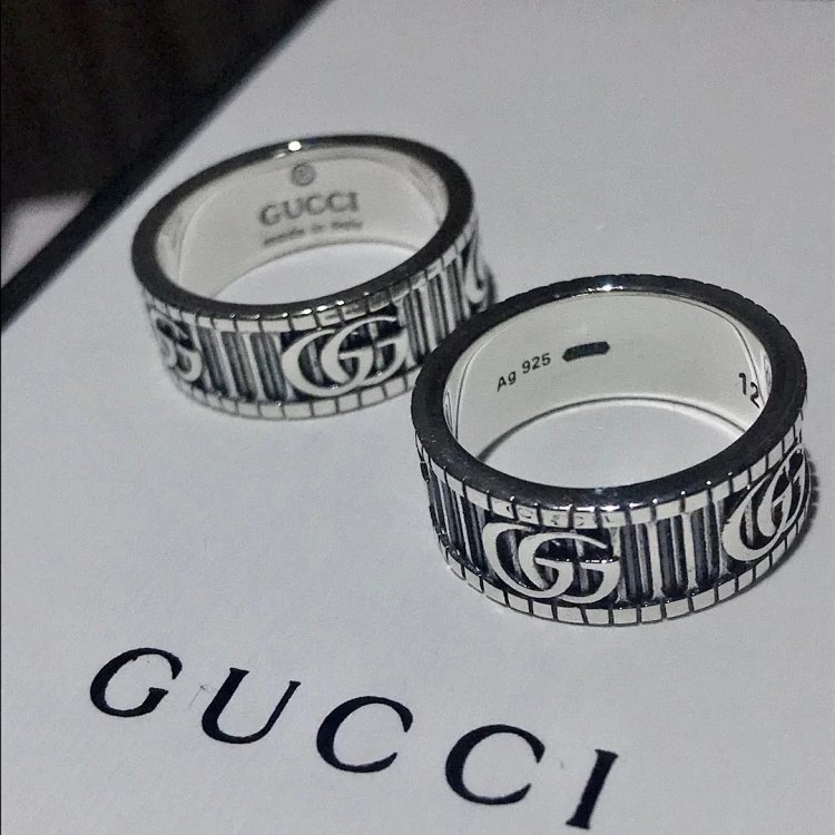 Couple Pair Ring 925 Silver Gucci GUUCI Vintage Double G Ring Vintage Vintage Vintage | Outfitreps Spreadsheet