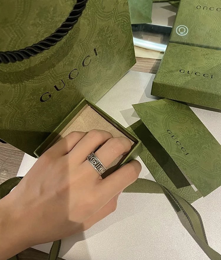 Couple Pair Ring 925 Silver Gucci GUUCI Vintage Double G Ring Vintage Vintage Vintage | Outfitreps Spreadsheet