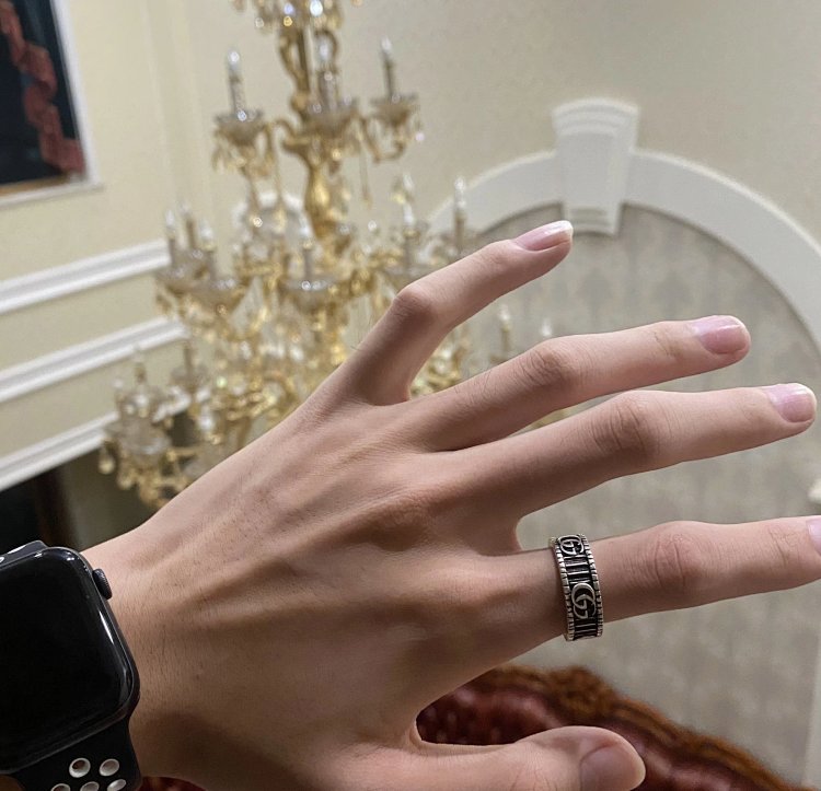 Couple Pair Ring 925 Silver Gucci GUUCI Vintage Double G Ring Vintage Vintage Vintage | Outfitreps Spreadsheet