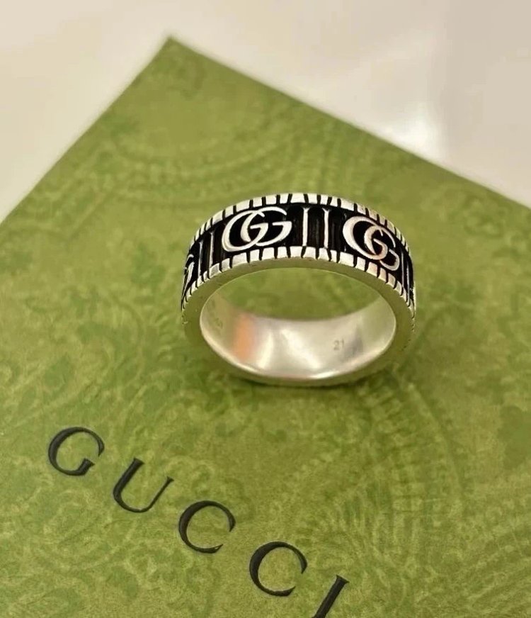 Couple Pair Ring 925 Silver Gucci GUUCI Vintage Double G Ring Vintage Vintage Vintage | Outfitreps Spreadsheet