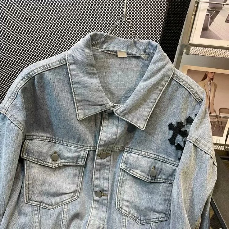 Chrome Hearts Light Luxury Cowboy Printed Coat Spring and Autumn Unisex Trendy Brand Men | Outfitreps Spreadsheet