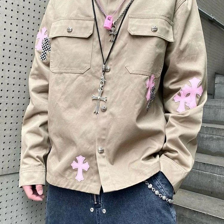 7743715359 Light Luxury Cowboy Coat Spring and Autumn Same Style Trendy Brand Men's Clothing | Outfitreps Spreadsheet