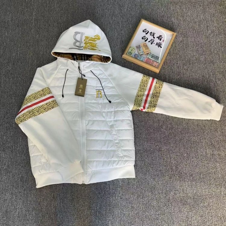 Burberry 2025 Winter Splicing Thick Embroidered Cotton Jacket Down Cotton Jacket Pork Rib New Ma | Outfitreps Spreadsheet