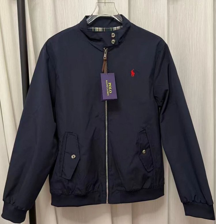 Ralph Lauren jacket Ralph Classic Pony RL embroidered stand up collar American m