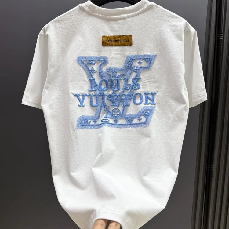 Louis Vuitton short sleeved T-shirt unisex knit top with half sleeves | Outfitreps Spreadsheet