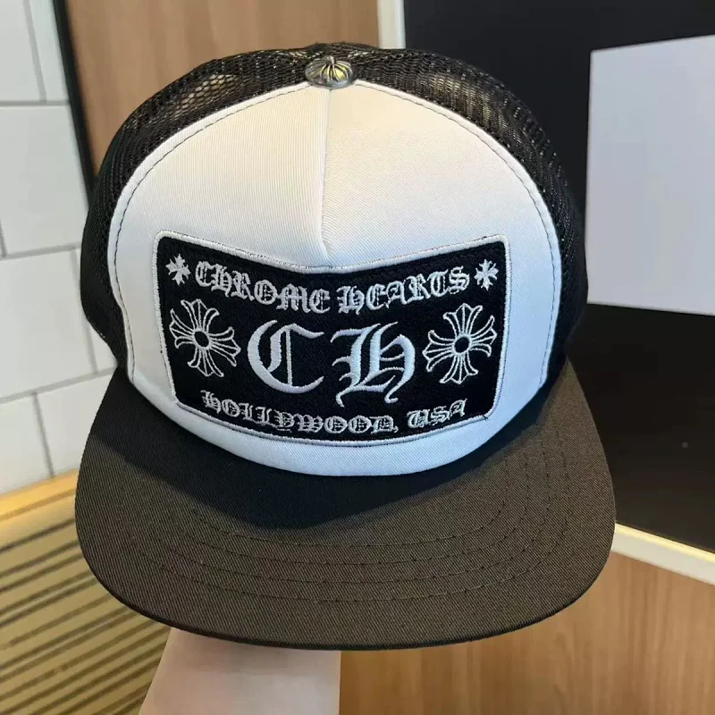 Chrome Hearts Hat Baseball Hat New Light Luxury Duck Tongue Hat Men's and Women's Duck Tongue Ha | Outfitreps Spreadsheet
