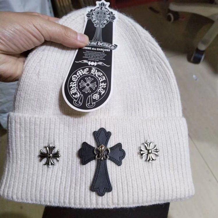 Chrome Hearts cold hat, knitted woolen hat, woolen hat | Outfitreps Spreadsheet