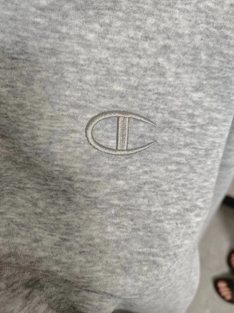 Champion hoodie with embroidered logo on Kirin arm for both men and women, casual long sleeved p | Outfitreps Spreadsheet