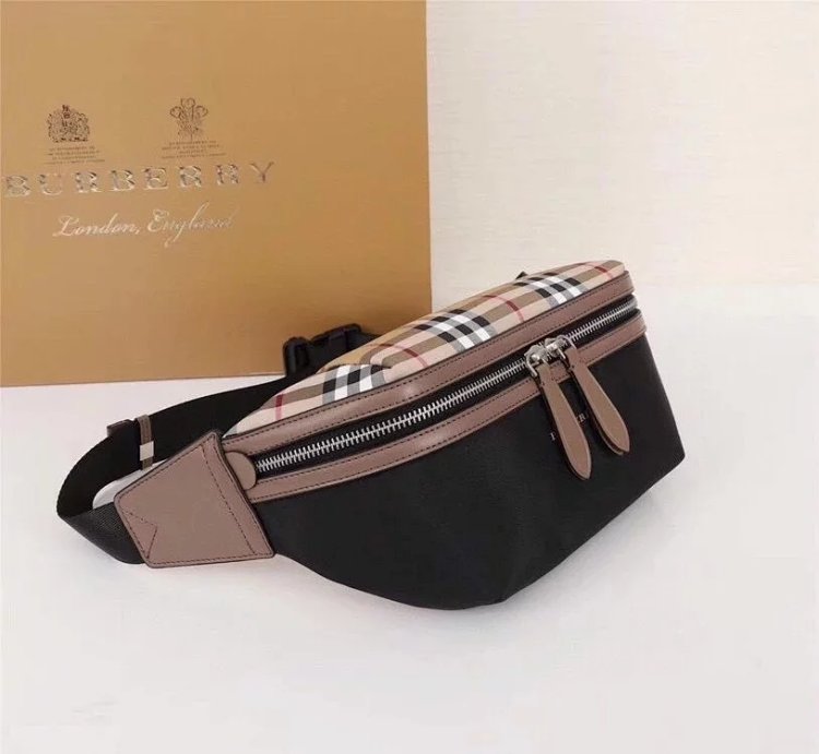 Burberry contrasting waist bag crossbody bag chest bag unisex | Outfitreps Spreadsheet