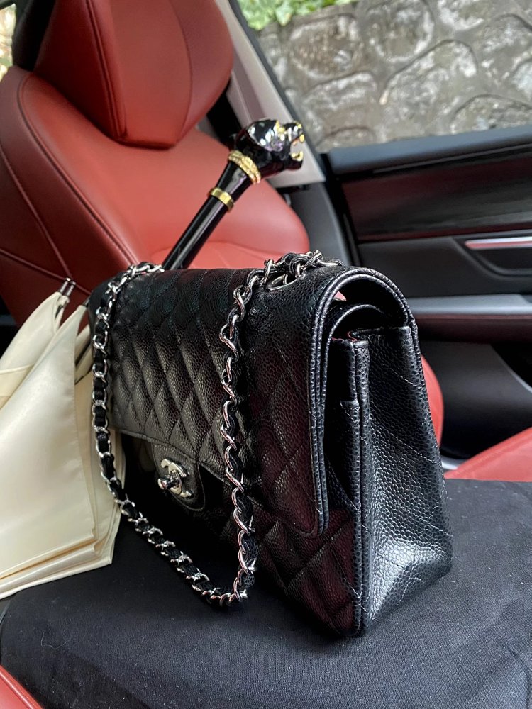 Chanel genuine leather women's bag with diamond grid chain shoulder crossbody bag | Outfitreps Spreadsheet