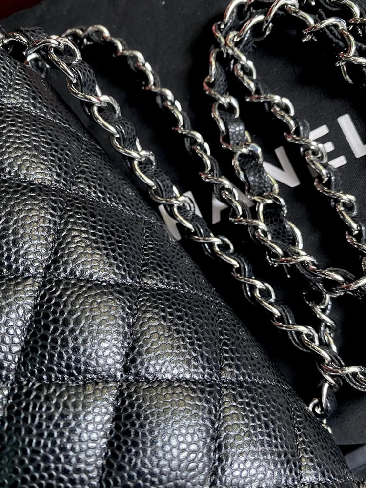Chanel genuine leather women's bag with diamond grid chain shoulder crossbody bag | Outfitreps Spreadsheet
