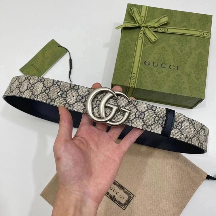 Gucci men's and women's belt PVC distressed calf leather vintage | Outfitreps Spreadsheet